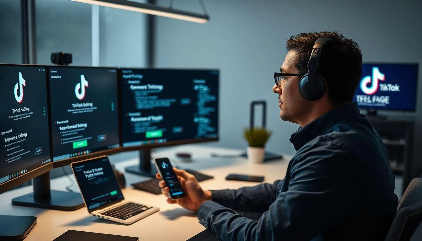 Tips Keamanan Setelah Reset TikTok (credit:Image by AI)