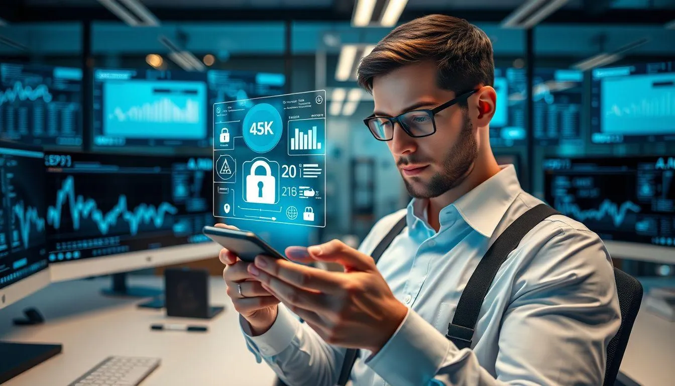 Keamanan dan Perlindungan dari Penyadapan (c) Ilustrasi AI