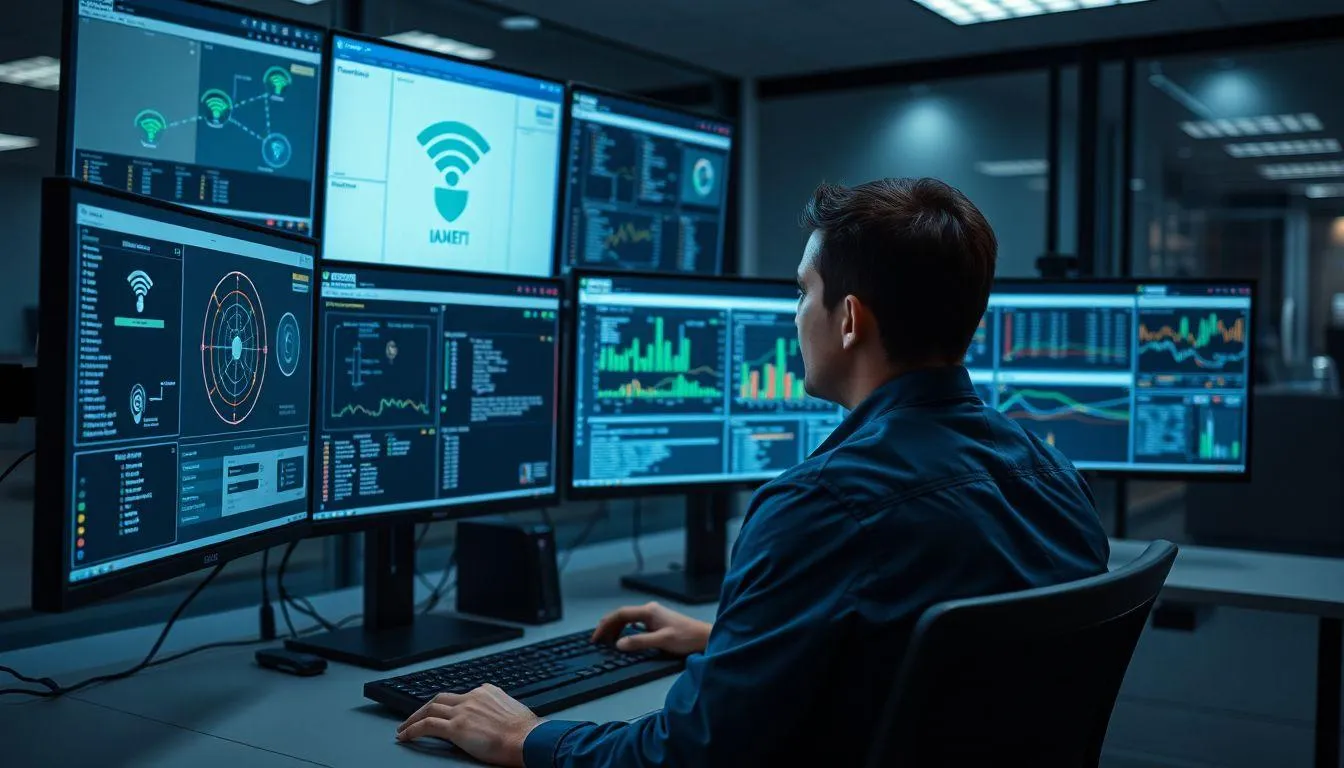 4. Cara Sadap HP Melalui Jaringan WiFi (c) Ilustrasi AI