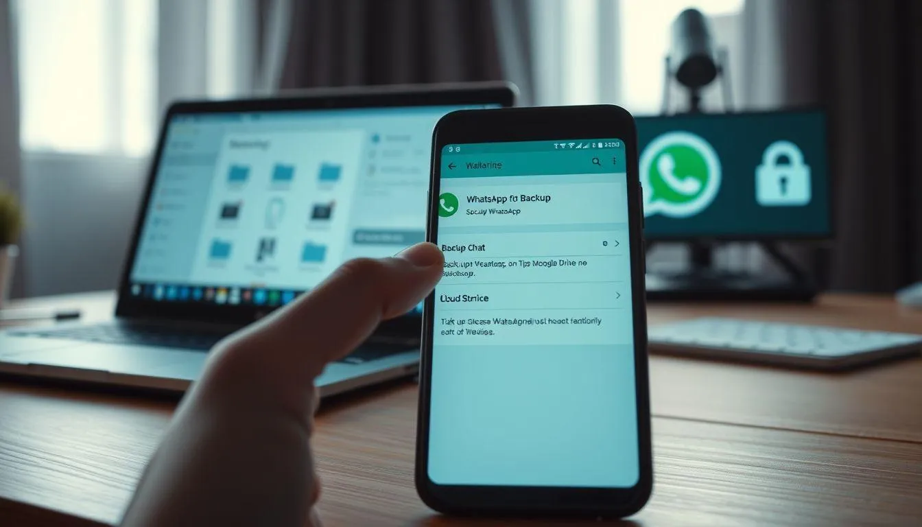 3. Cara Sadap WA Melalui Akses Backup Cloud (c) Ilustrasi AI