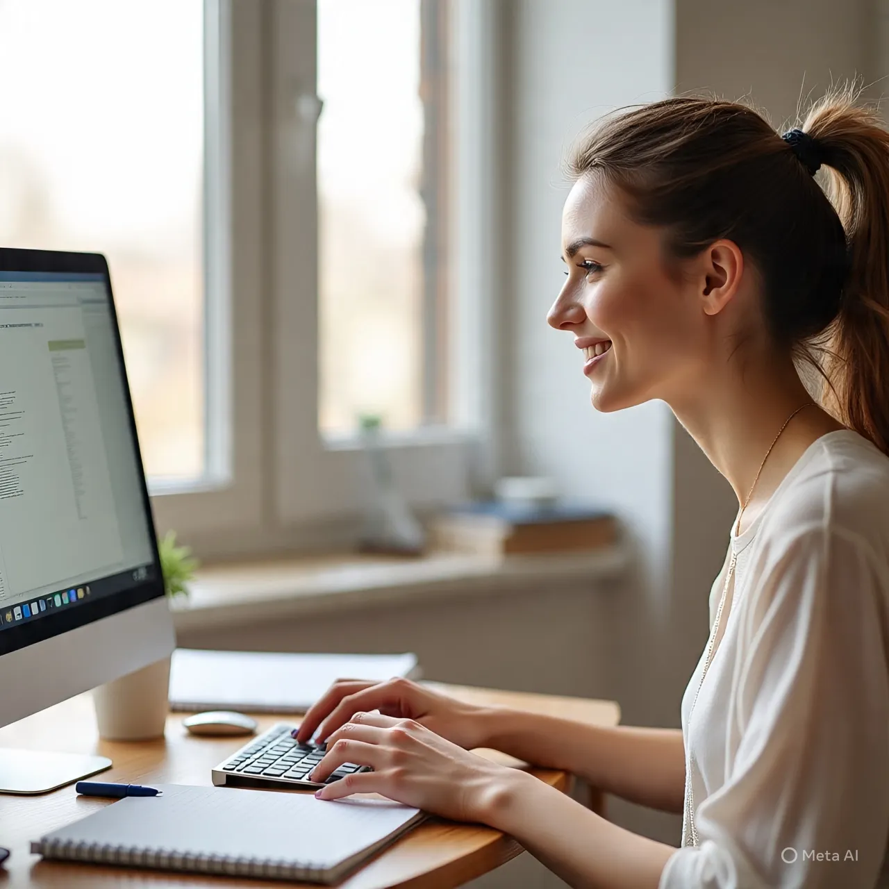 Cara Salin Caption TikTok Menggunakan HP (c) Ilustrasi AI