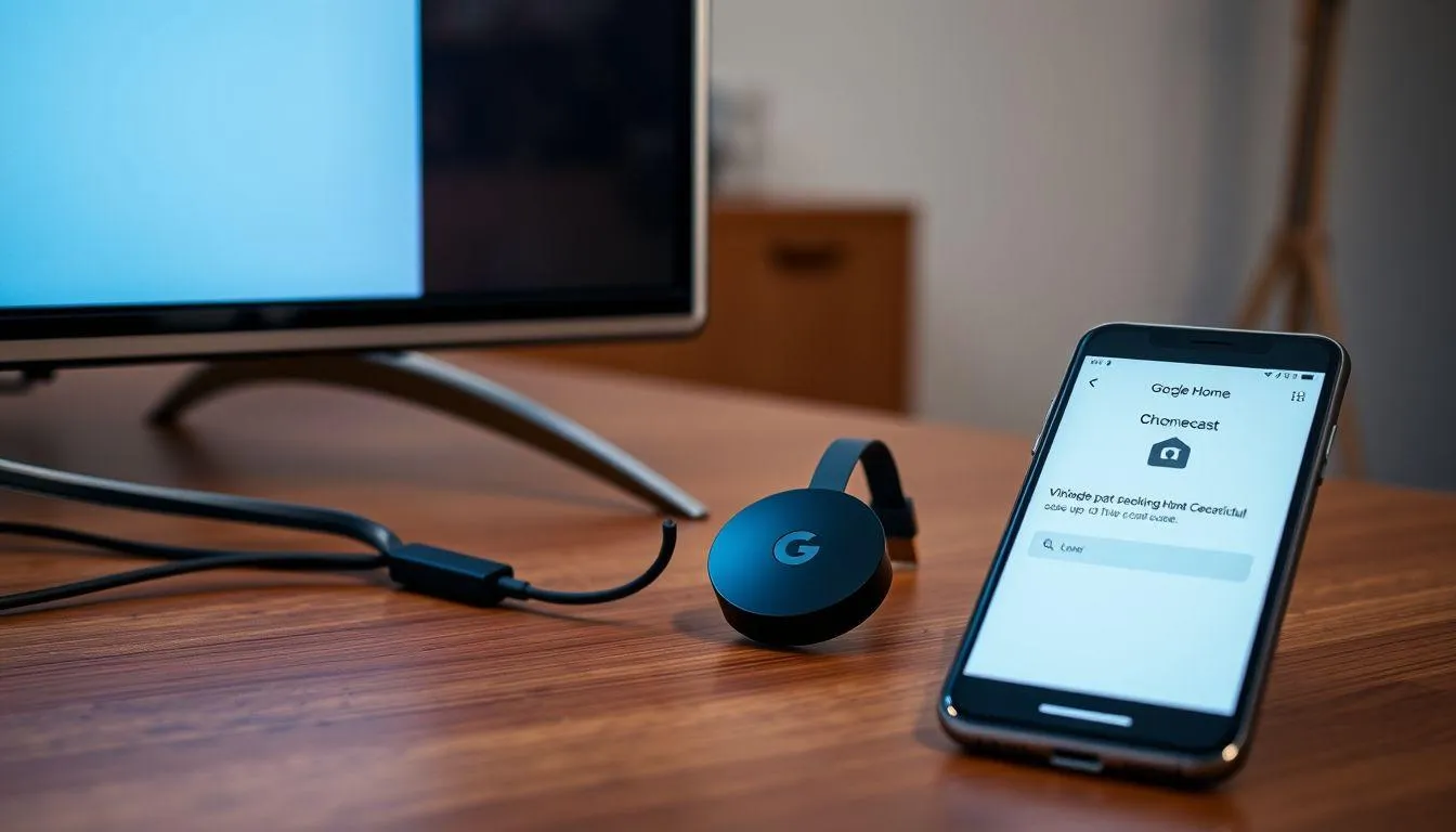 Google Chromecast (credit:Image by AI)