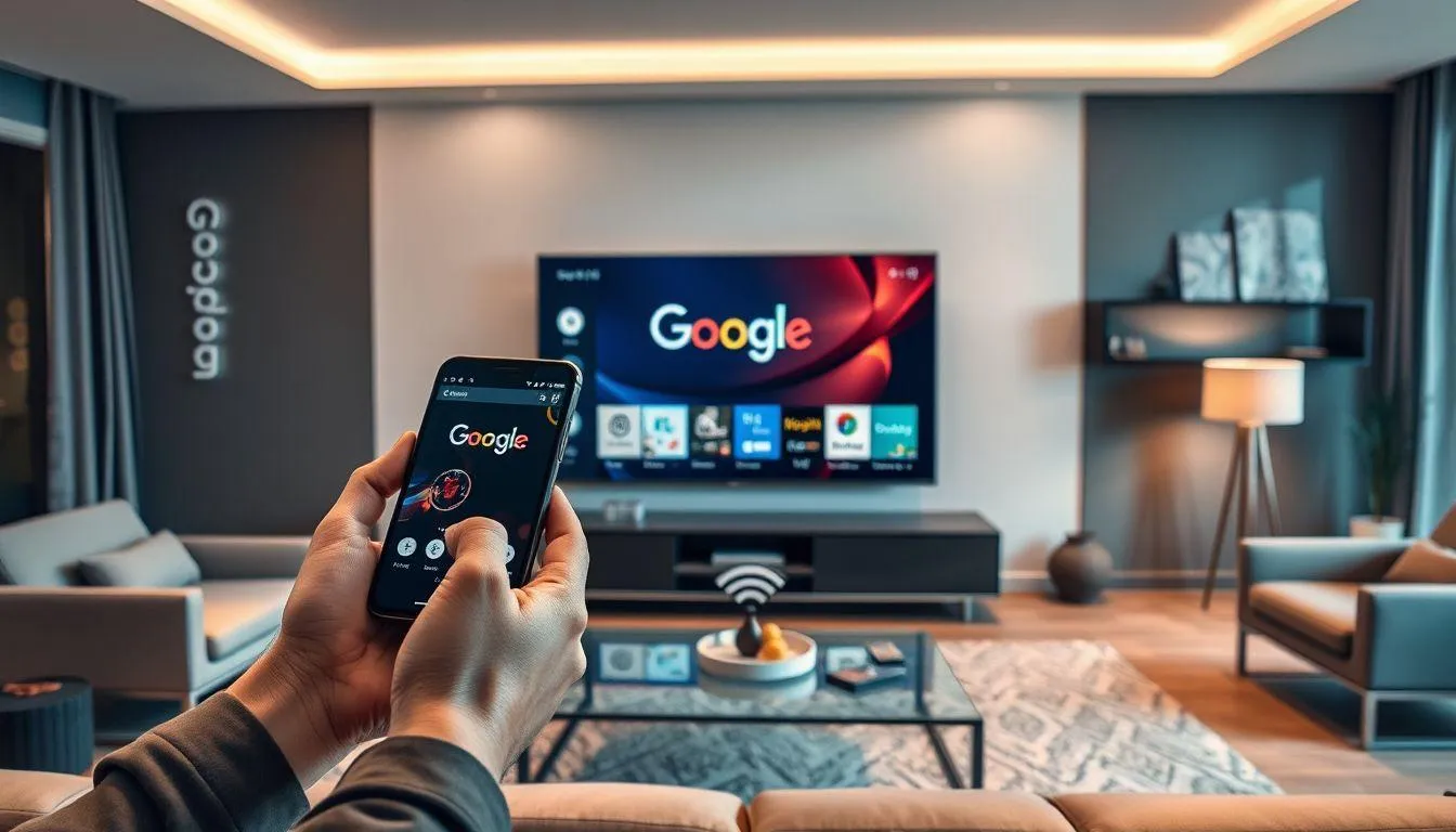 6. Cara Sambungkan HP ke TV dengan Google Home (c) Ilustrasi AI