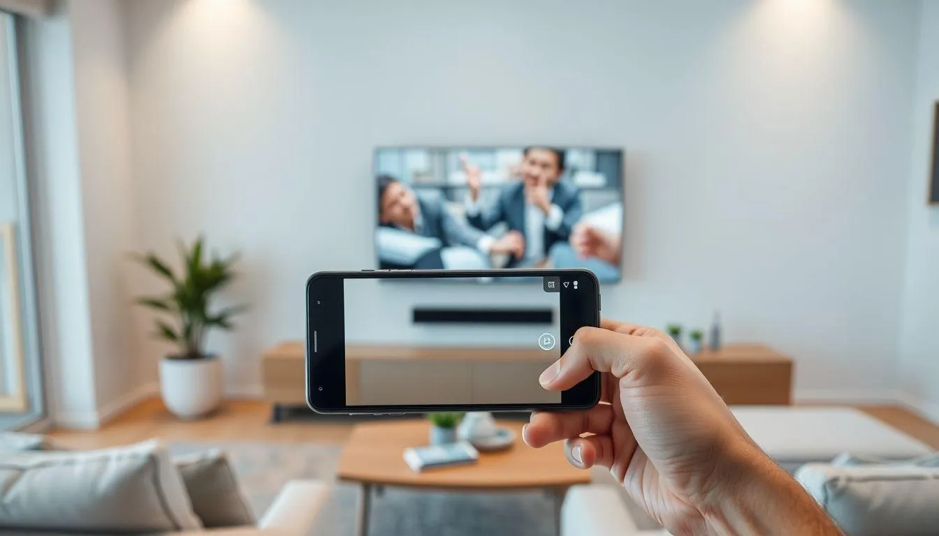 Cara Sambungkan HP ke TV dengan Aplikasi Pihak Ketiga (c) Ilustrasi AI