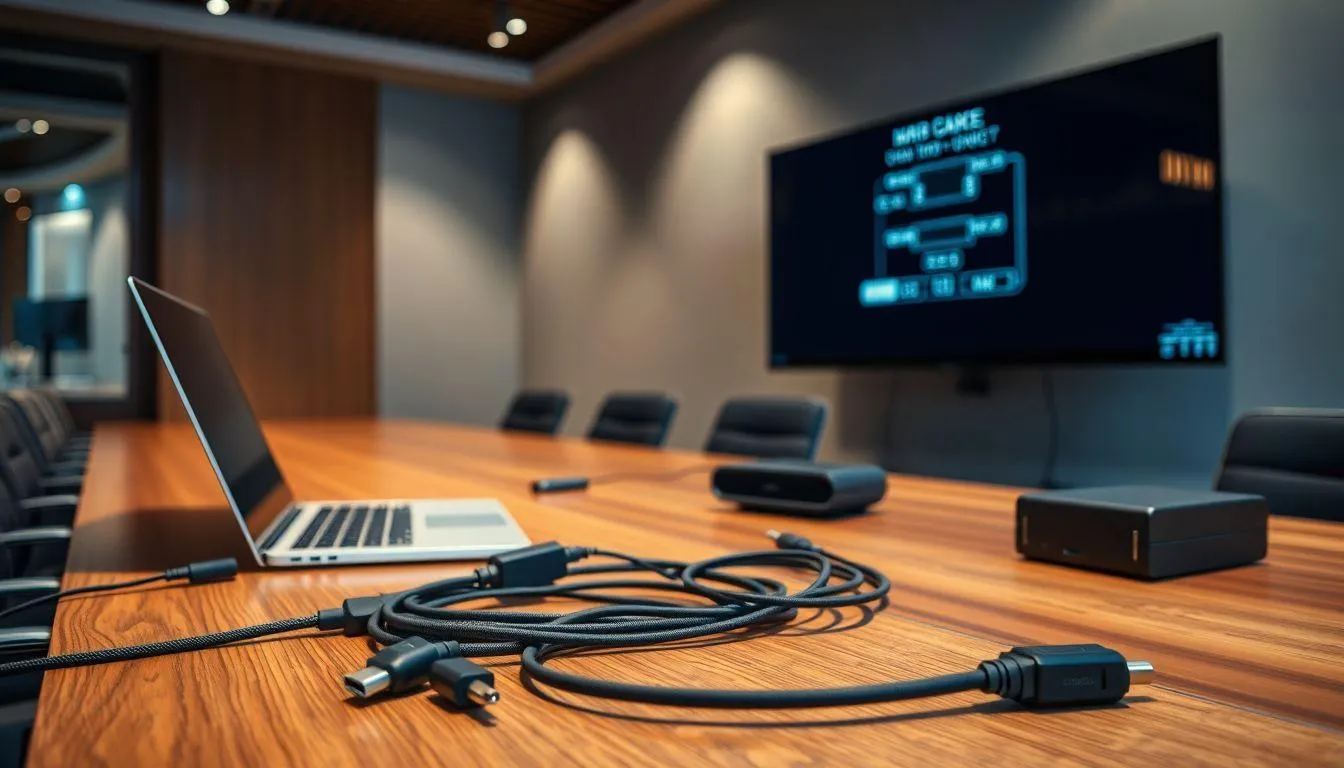 Tips Mengatasi Masalah Koneksi MacBook ke Proyektor (c) Ilustrasi AI