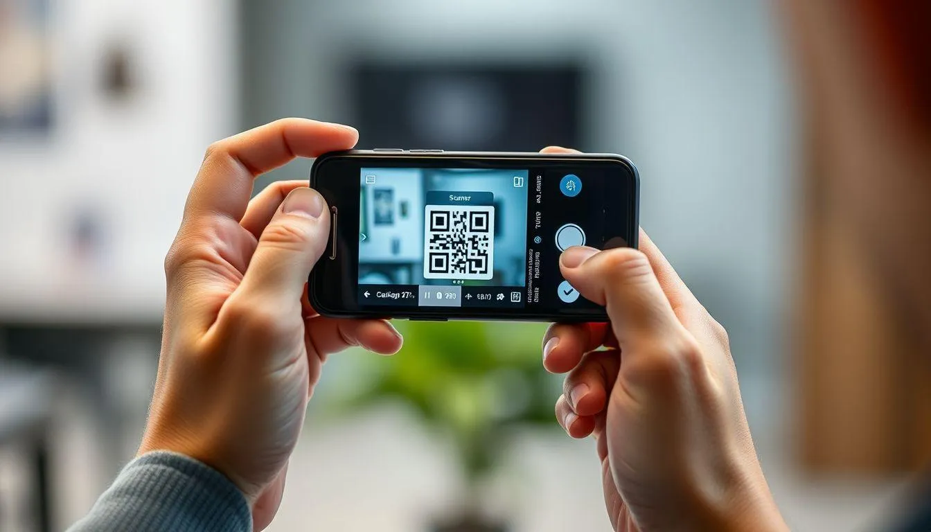 Scan Barcode Melalui Browser Web (c) Ilustrasi AI