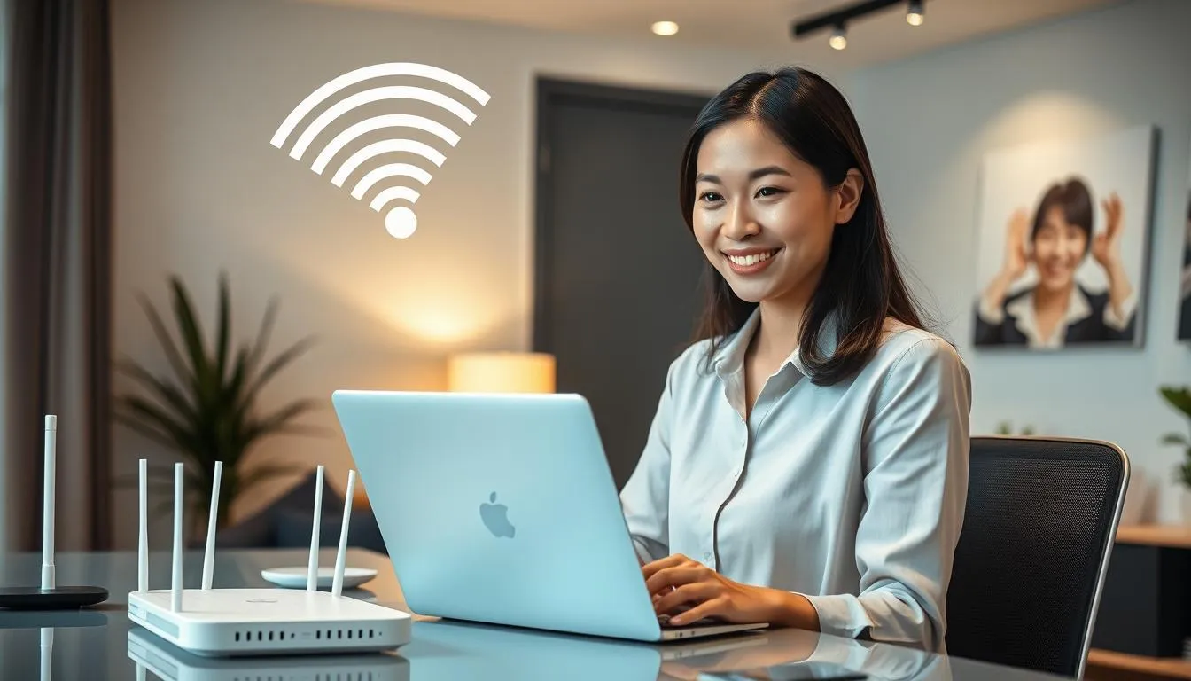 Memastikan Koneksi Internet Stabil (c) Ilustrasi AI