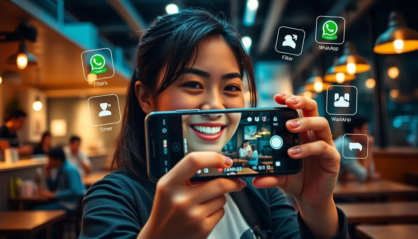 Fitur Kamera Lanjutan di WhatsApp