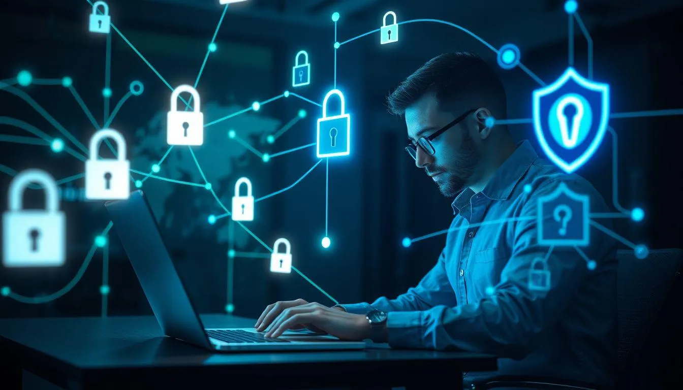 Pengertian dan Manfaat VPN untuk Laptop atau PC (c) Ilustrasi AI