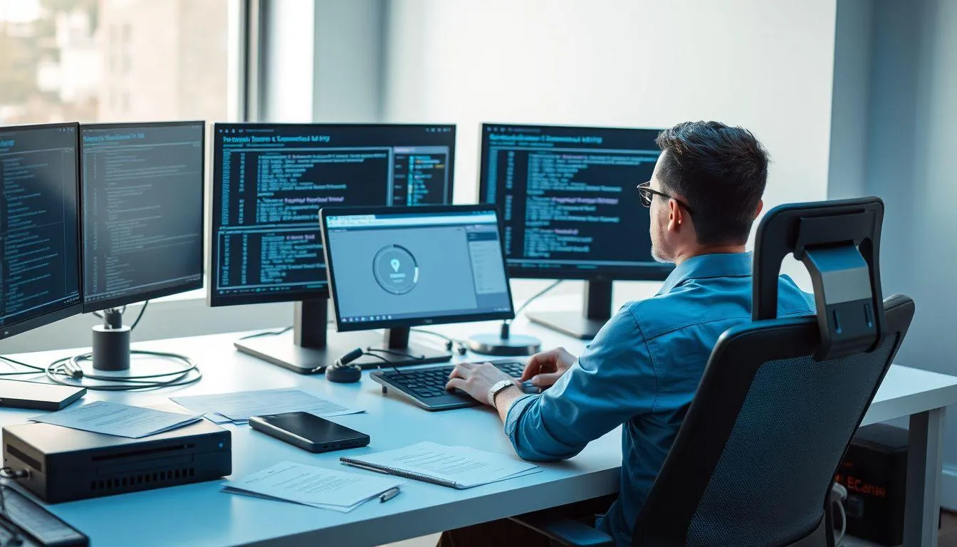 Troubleshooting dan Tips Optimasi VPN (c) Ilustrasi AI