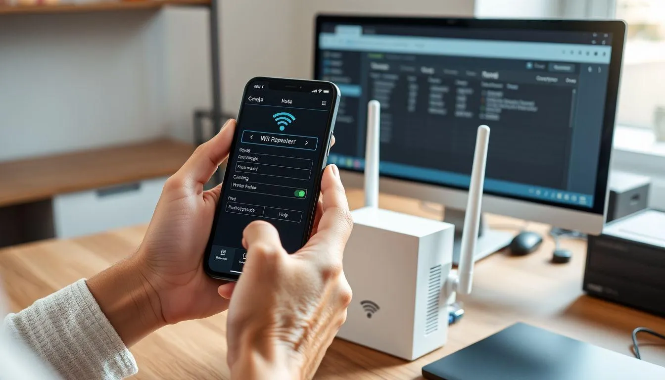 Memilih Mode Range Extender (c) Ilustrasi AI