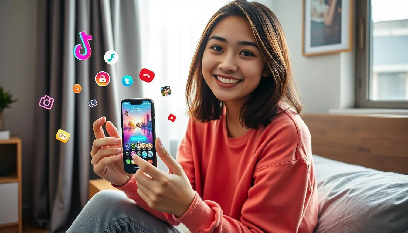Langkah-Langkah Membagikan Video TikTok ke Instagram Stories (c) Ilustrasi AI