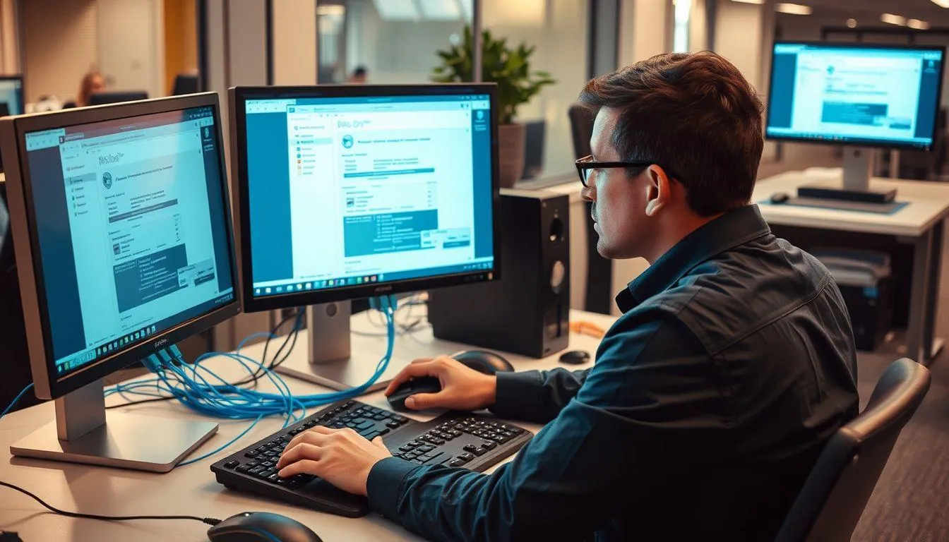 Mengatasi Masalah Umum dalam Sharing Data LAN (c) Ilustrasi AI