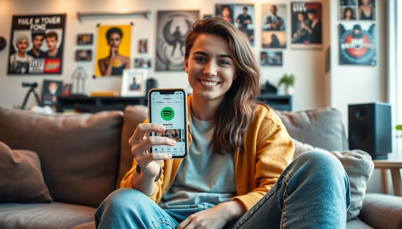 Membuat Spotify Blend dengan Artis Favorit (c) Ilustrasi AI