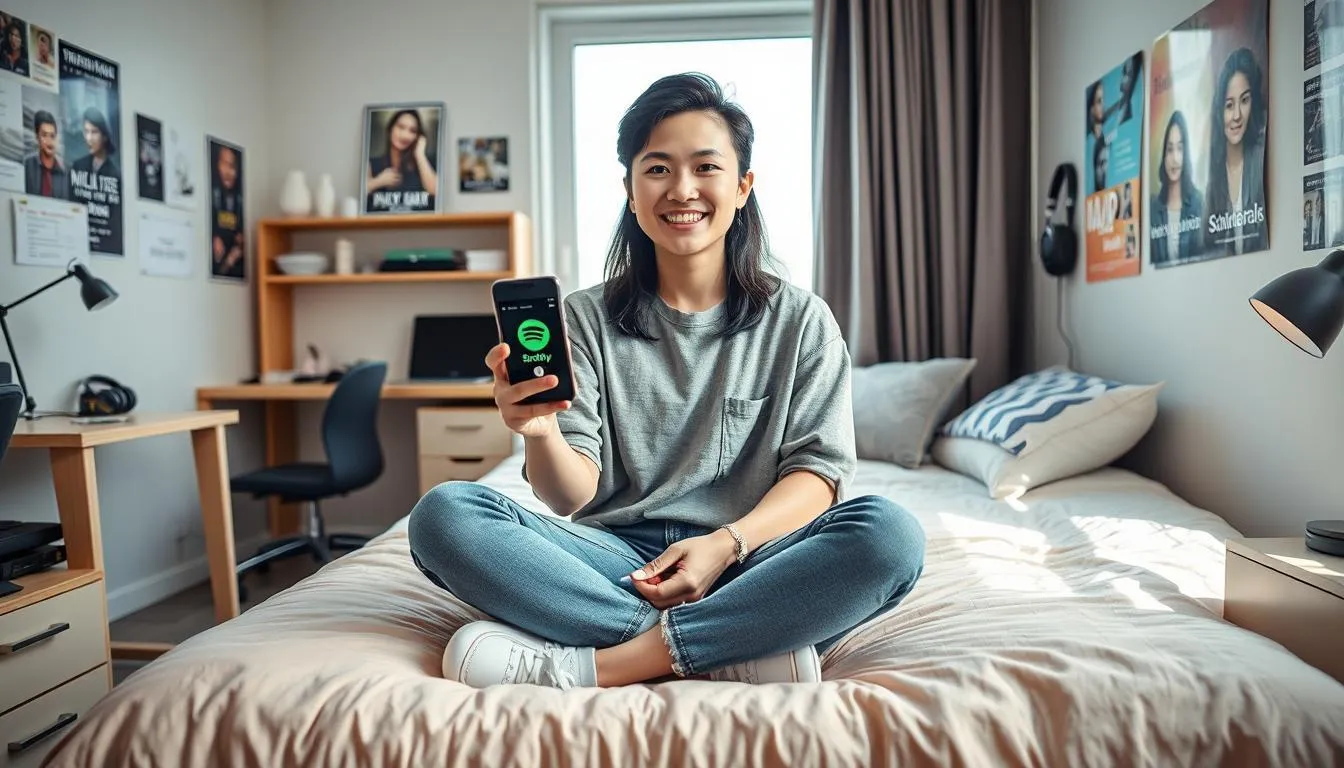 Apa Itu Spotify Premium Student? (c) Ilustrasi AI
