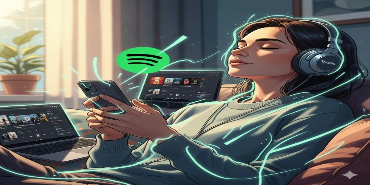 Apa itu Spotify Premium? (c) Ilustrasi AI