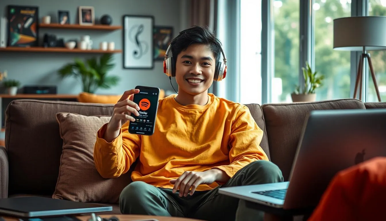 Tanya Jawab Seputar Spotify Premium (c) Ilustrasi AI