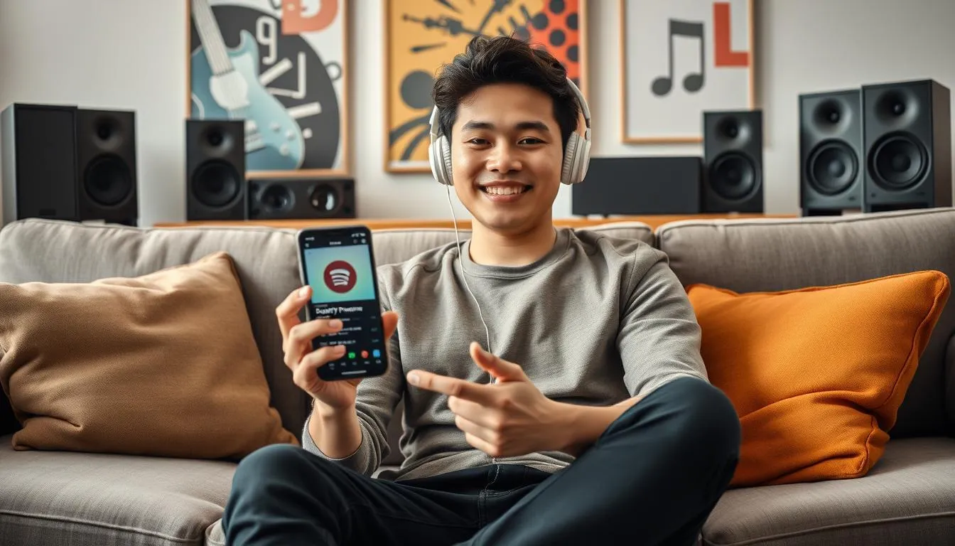 Memahami Spotify Premium dan Keunggulannya (c) Ilustrasi AI