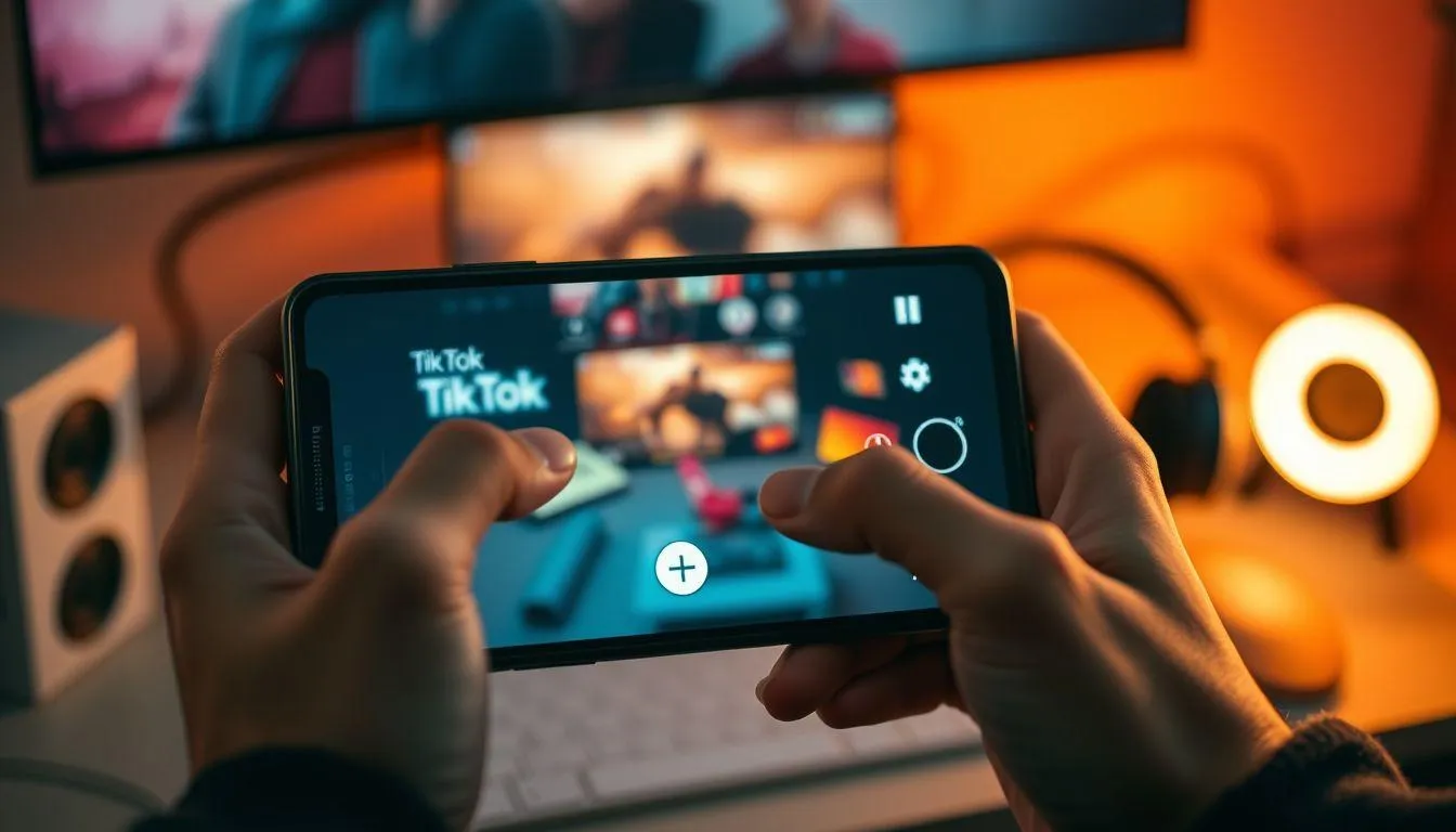 Langkah-Langkah Streaming Game Melalui Aplikasi TikTok (c) Ilustrasi AI