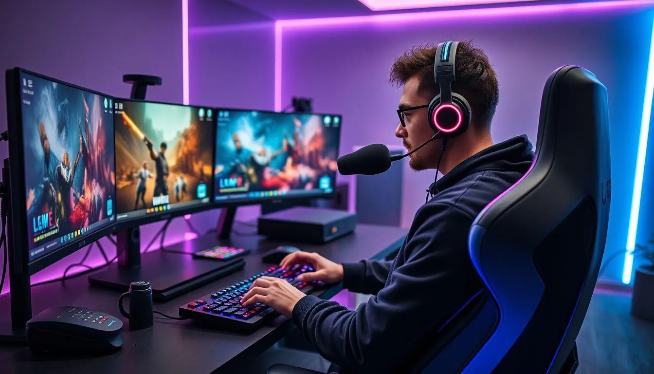 Tips dan Strategi Sukses Live Streaming Game (c) Ilustrasi AI