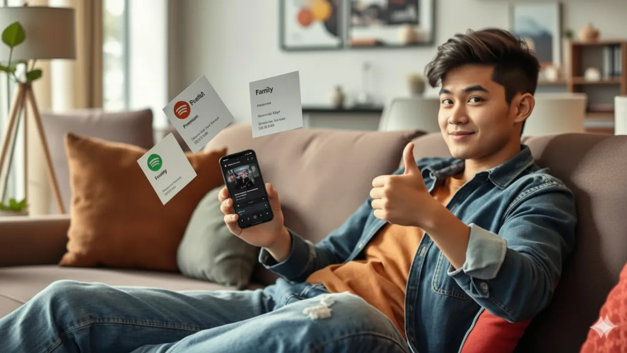 FAQ Seputar Spotify Premium (c) Ilustrasi AI