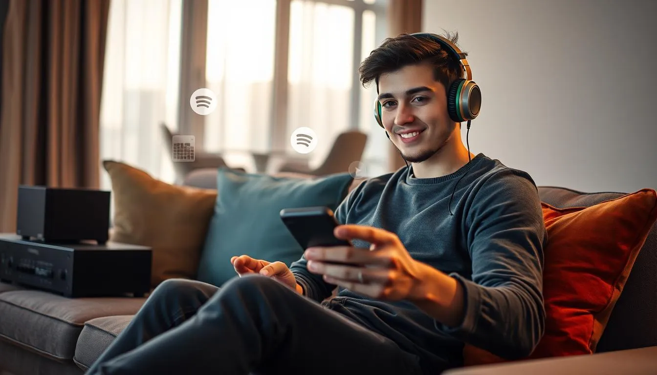 Manfaat Berlangganan Spotify Premium (c) Ilustrasi AI