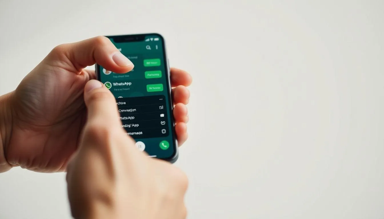 1. Menggunakan Fitur Arsip Chat untuk Menyembunyikan Pesan (credit:Image by AI)
