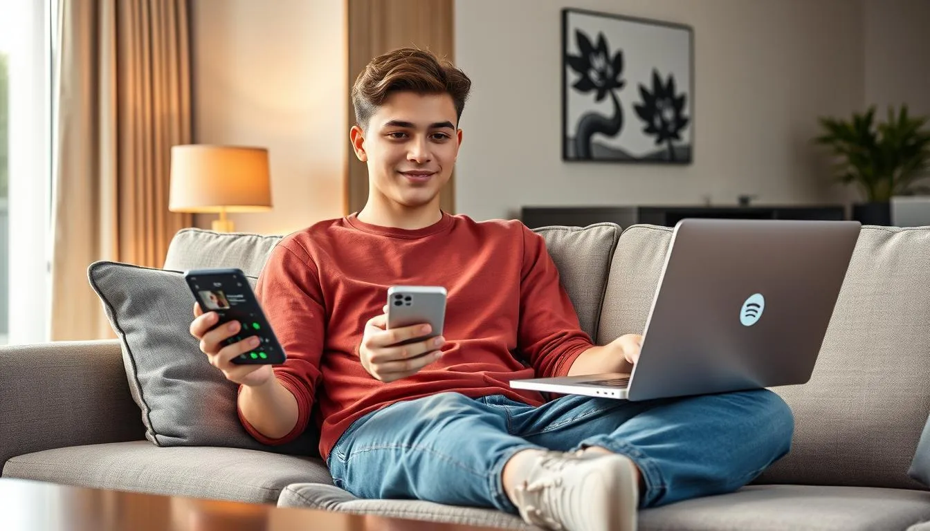 Pengertian dan Manfaat Transfer Playlist Spotify (c) Ilustrasi AI