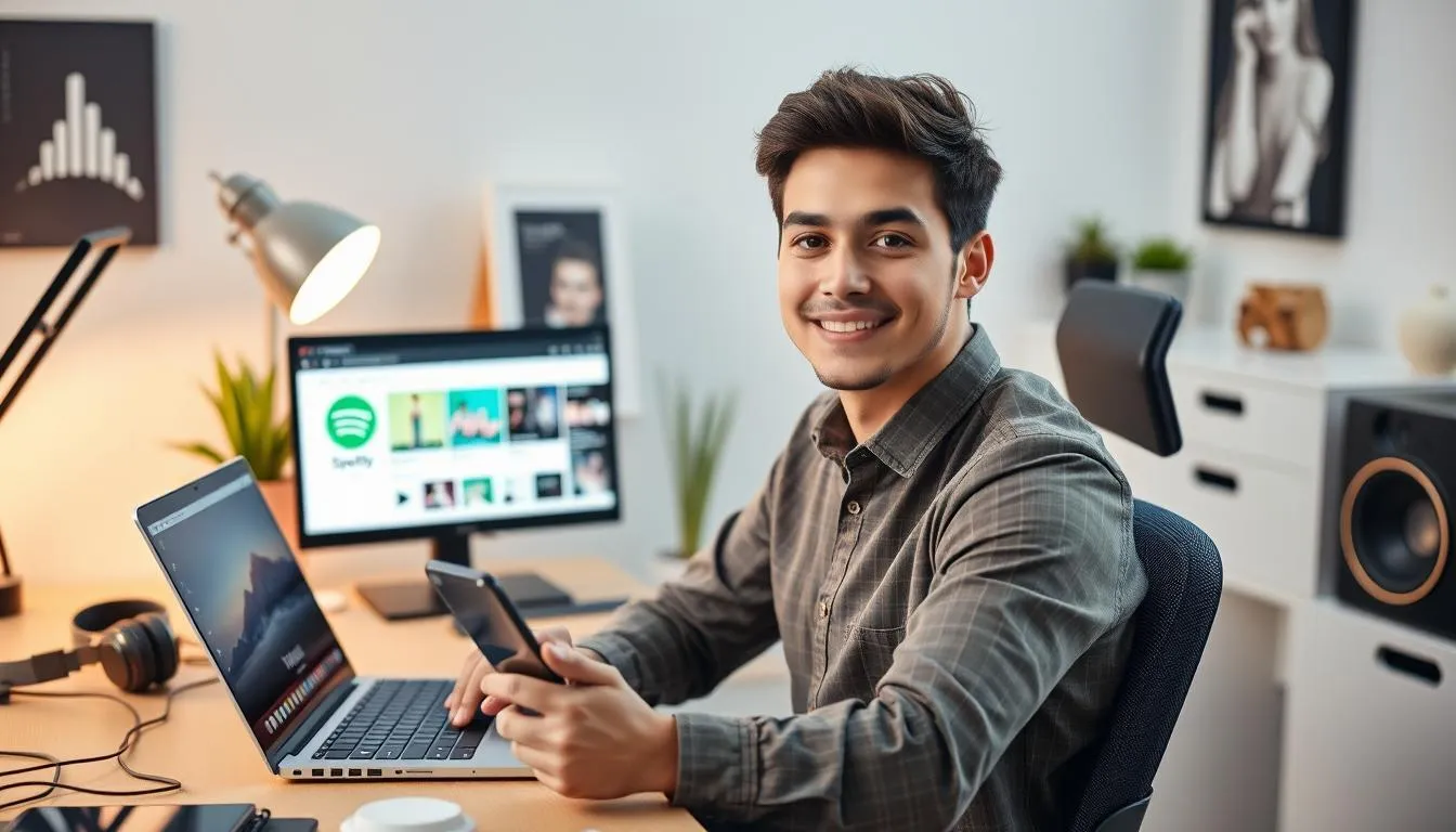 Cara Transfer Playlist Spotify ke Platform Lain (c) Ilustrasi AI