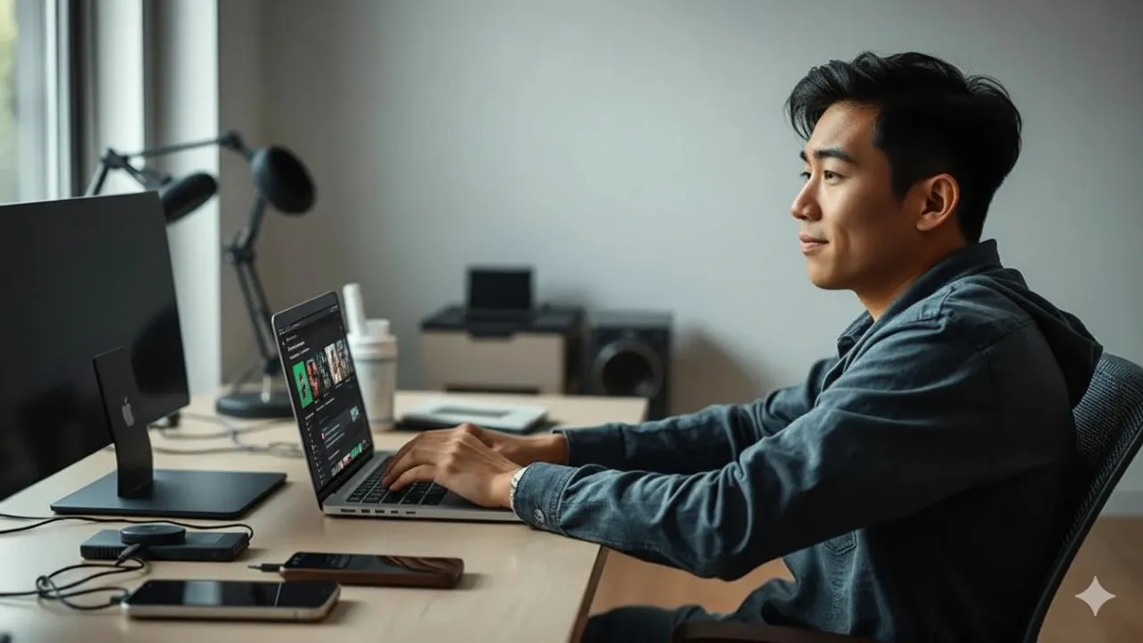 Mengapa Menghapus Spotify dari Laptop? (c) Ilustrasi AI