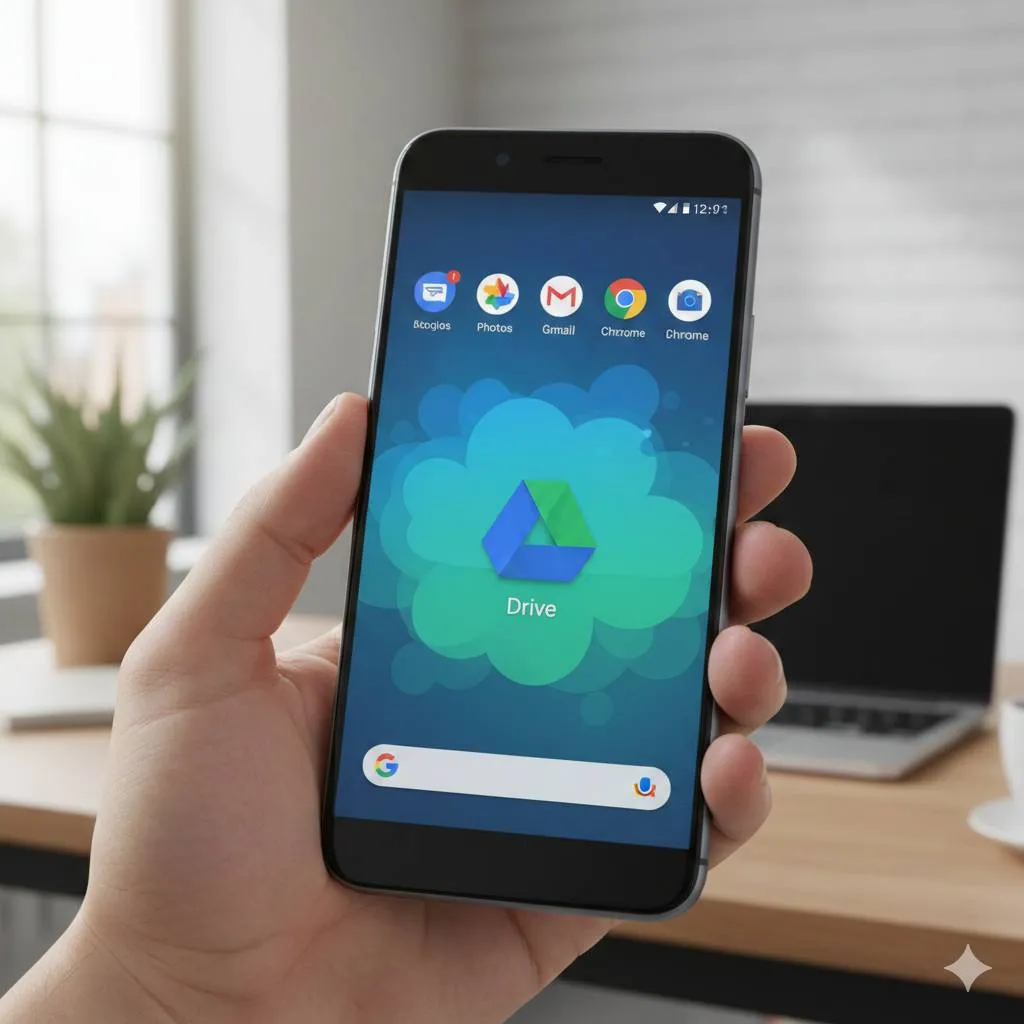Tips Menghemat Kuota Data Saat Upload ke Google Drive (c) Ilustrasi AI
