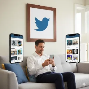 Cara Upload GIF ke Twitter melalui Perangkat Mobile (c) Ilustrasi AI