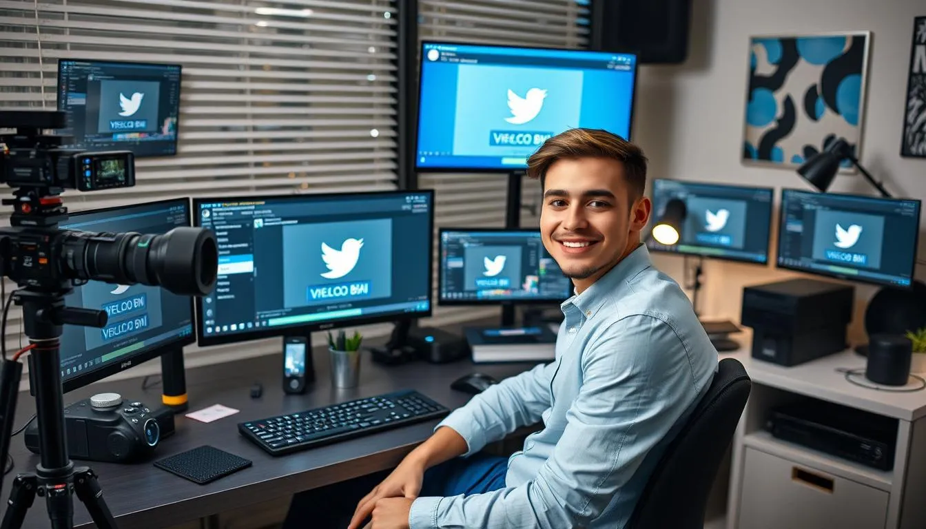 Syarat Upload Video Panjang di Twitter (c) Ilustrasi AI