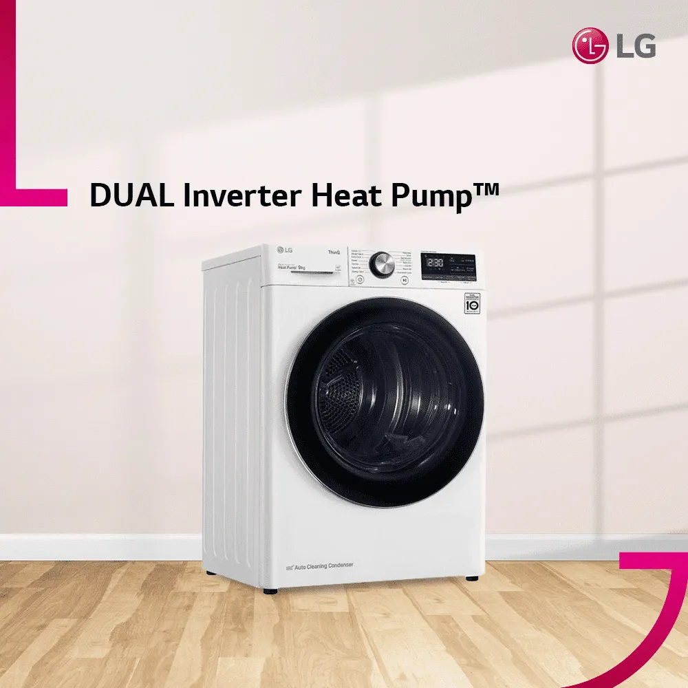 Mesin Pengering Pakaian dengan Teknologi Heat Pump (Instagram/LG)
