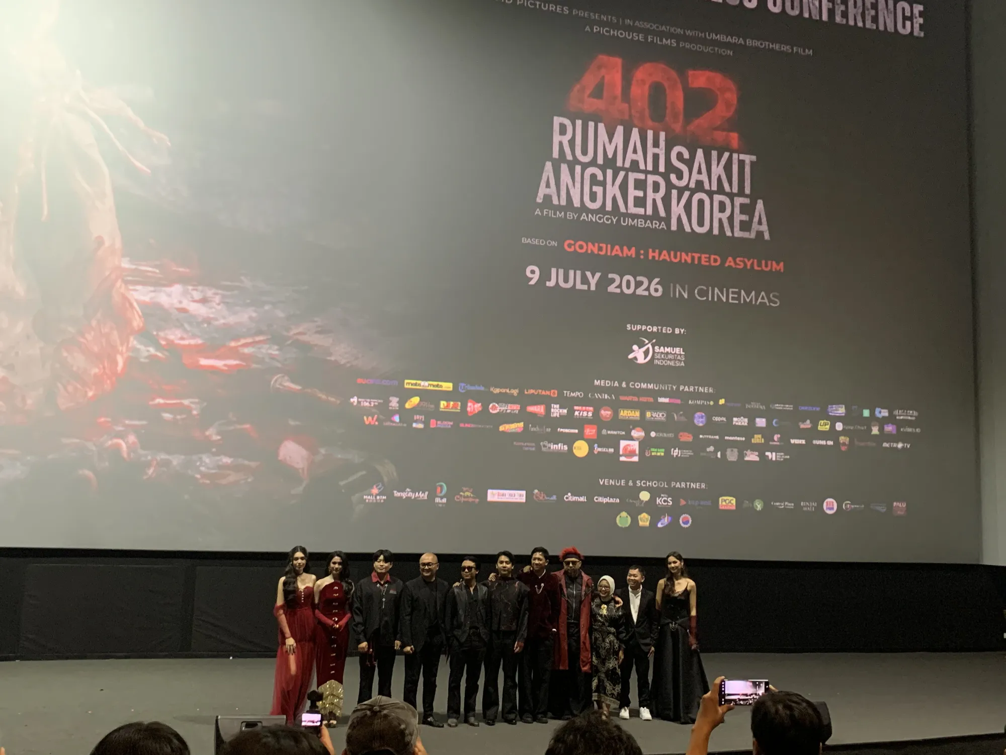 Konferensi Pers Film 402 RUMAH SAKIT ANGKER KOREA © KapanLagi.com