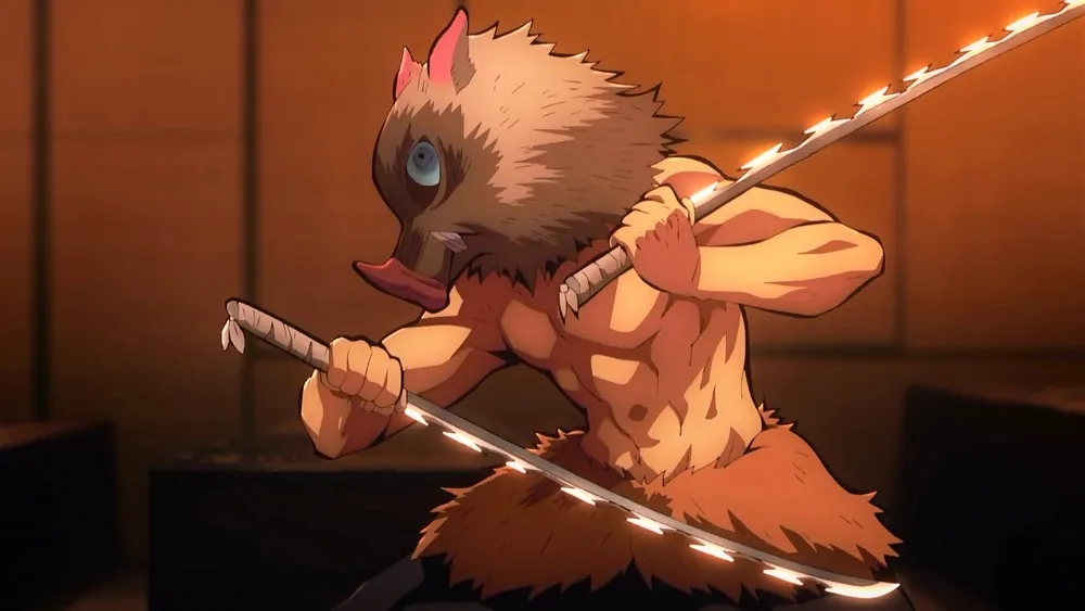 CCerita kelam masa lalu Inosuke yang jarang diketahui fans (credit:kimetsunoyaiba.fandom)