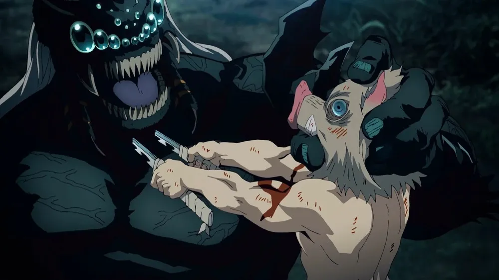CCerita kelam masa lalu Inosuke yang jarang diketahui fans (credit:kimetsunoyaiba.fandom)