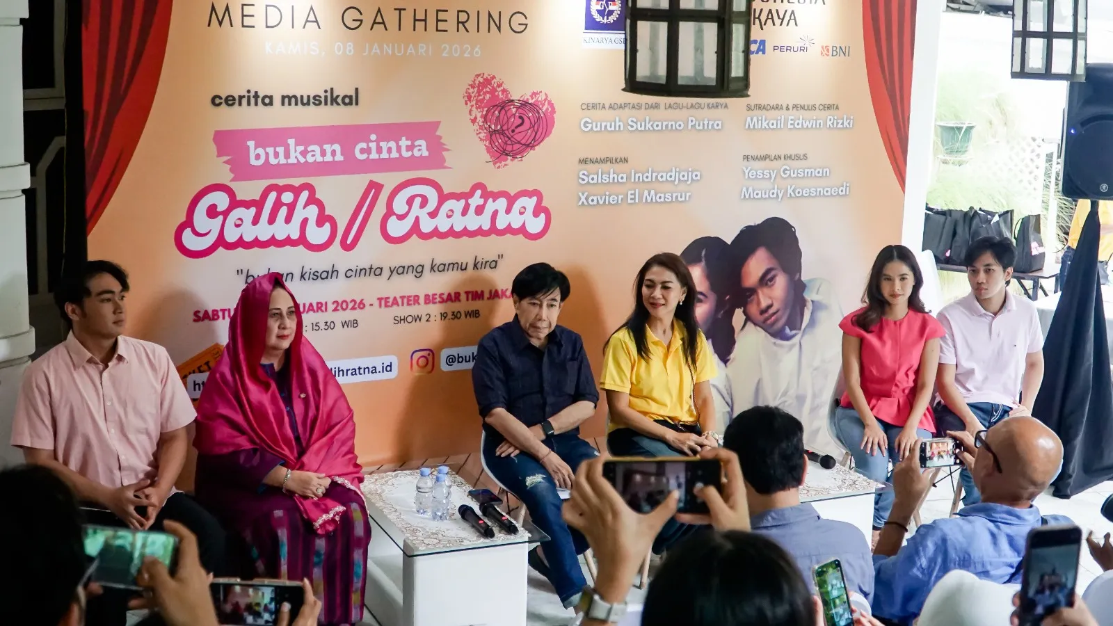 Press conference Bukan Cinta Galih/Ratna / source: Kinarya GSP
