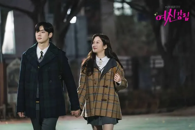 Cha Eun Woo dan Moon Ga Young (credit: tvN)