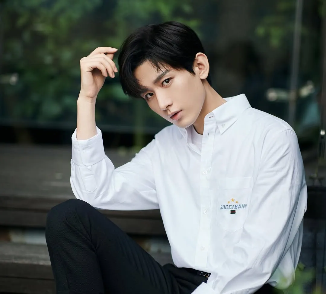 Cheng Yi jatuh saat syuting/cr: Instagram @chengyi.0517_