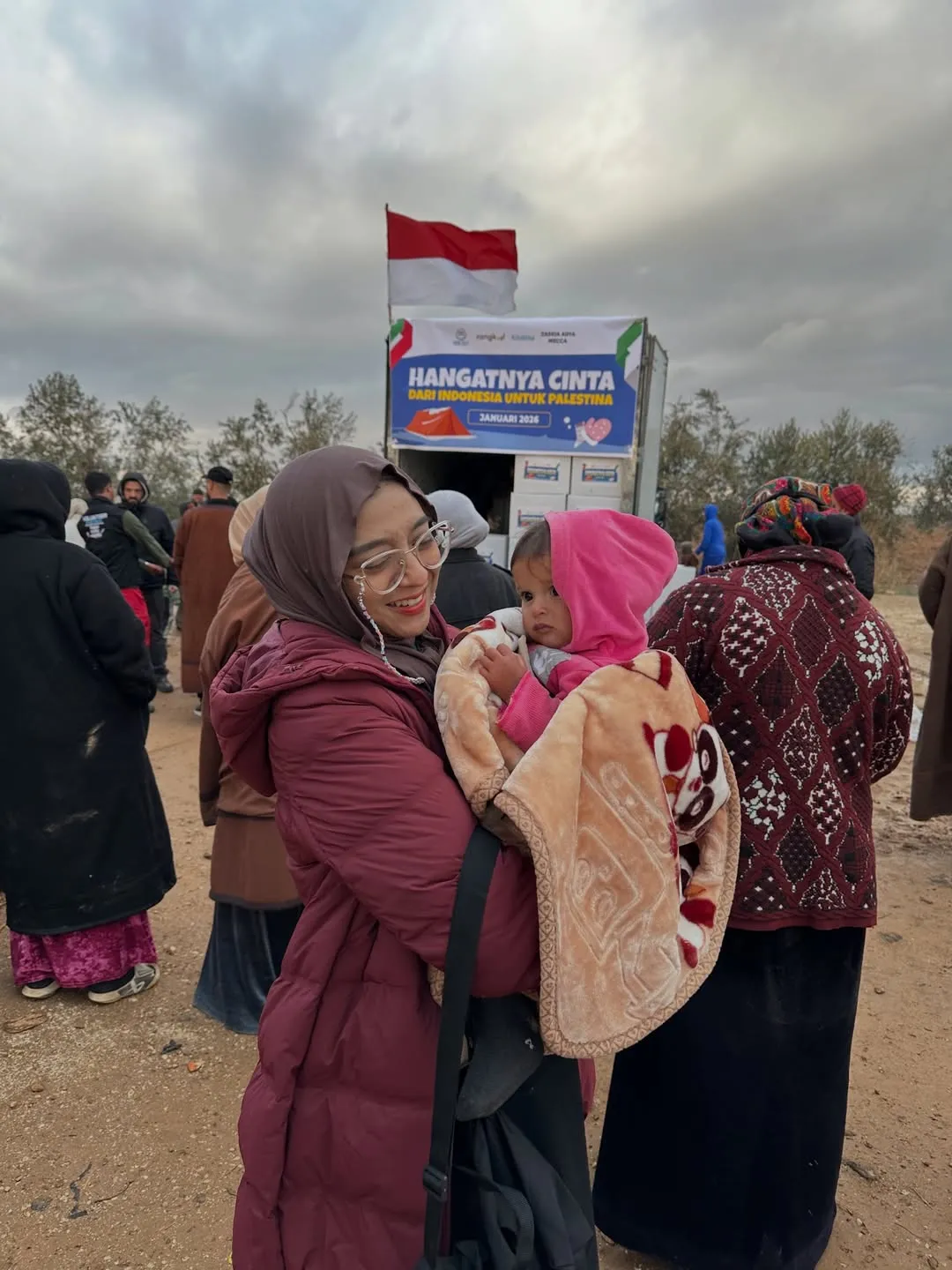 Chiki Fawzi di Suriah © instagram.com/chikifawzi