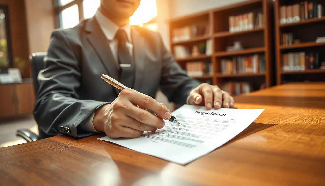 Pengertian Kalimat Pembuka Surat Lamaran Kerja (c) Ilustrasi AI