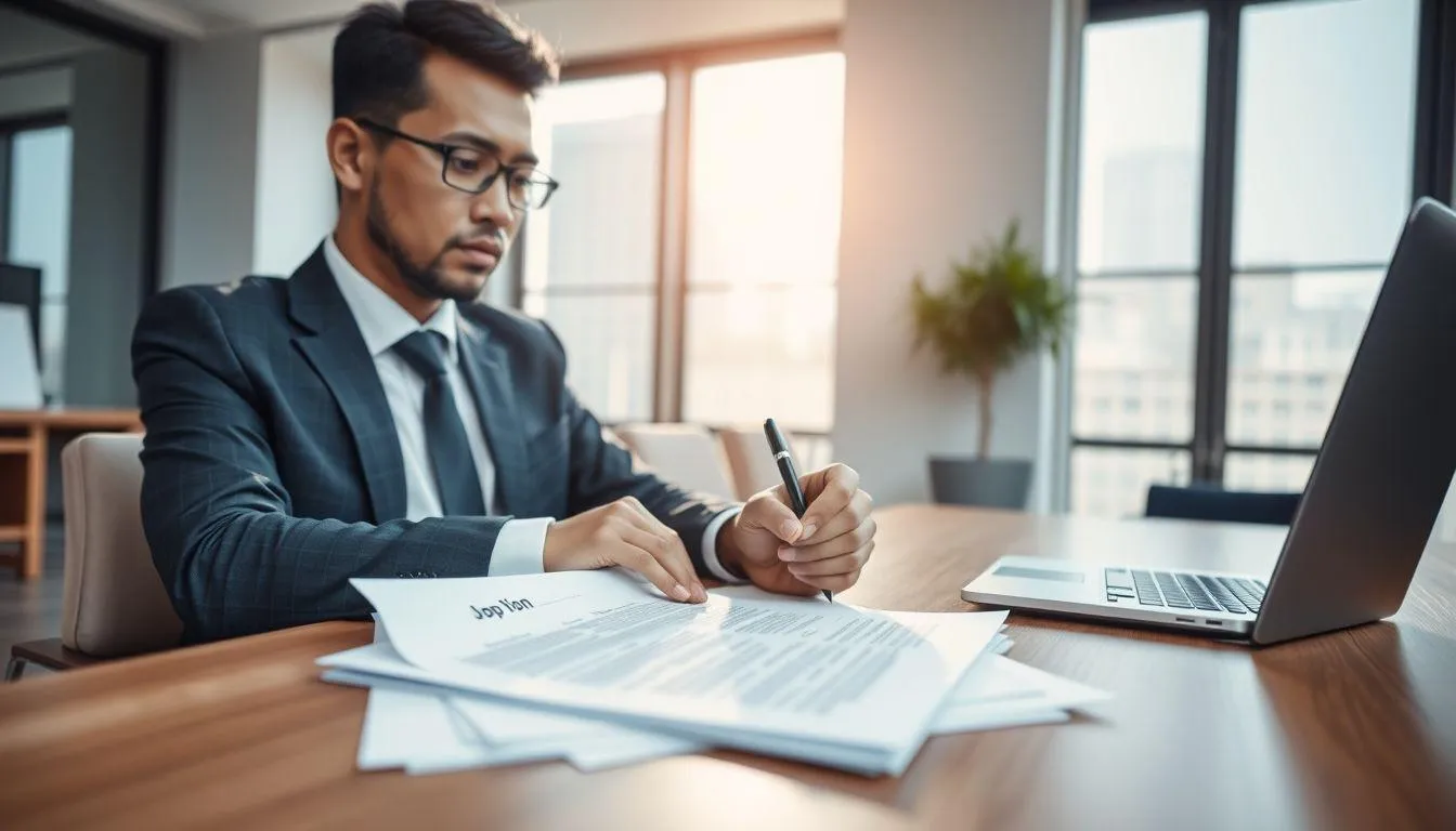 Contoh Kalimat Pembuka Surat Lamaran Kerja Berdasarkan Sumber Informasi (c) Ilustrasi AI