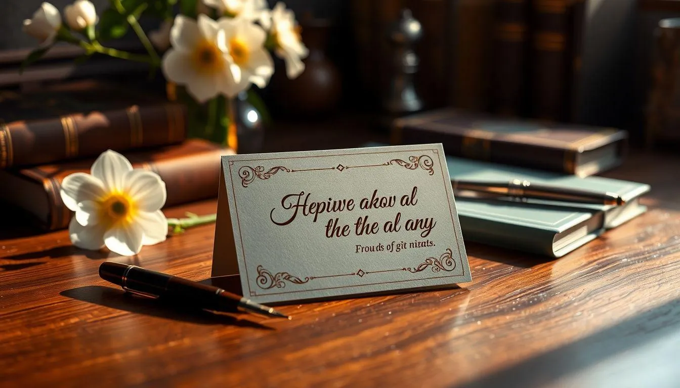 Contoh Kartu Ucapan dengan Tema Inspirasi dan Motivasi (c) Ilustrasi AI