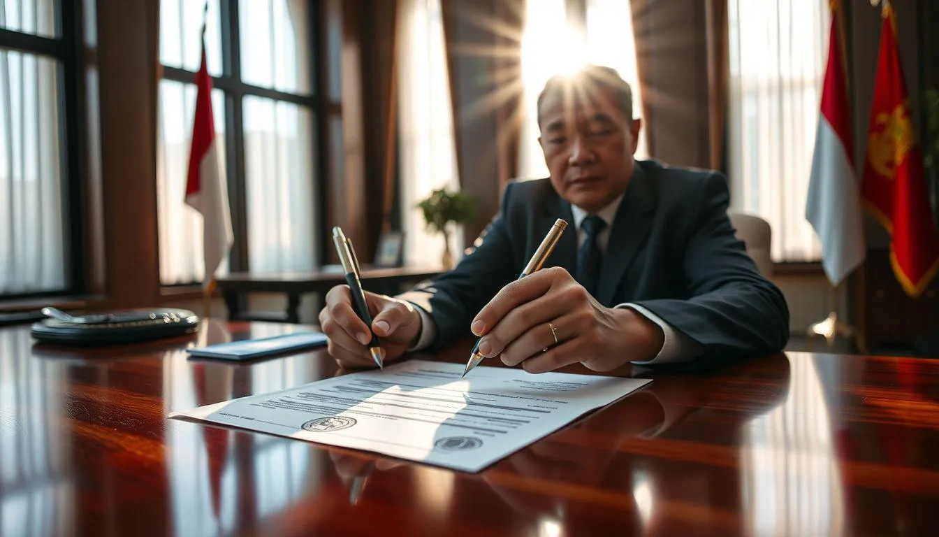 Ketentuan Penandatanganan Surat Aktif Kerja (c) Ilustrasi AI