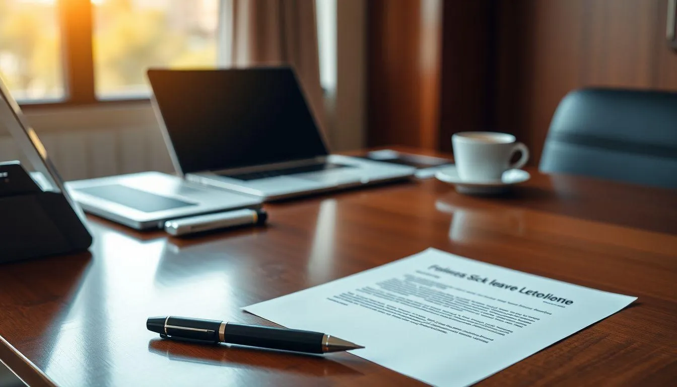 Contoh Surat Cuti Sakit dan Cuti Penting (c) Ilustrasi AI