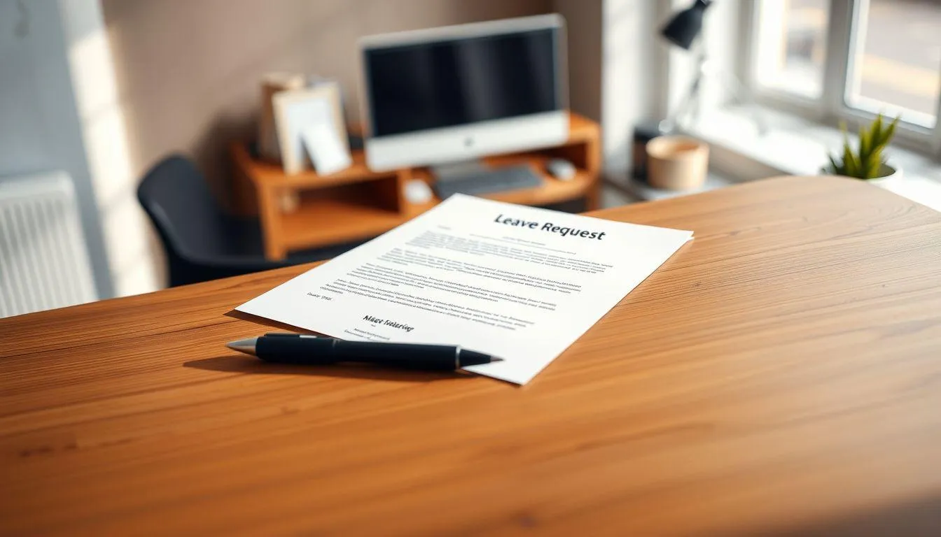 Komponen Penting dalam Surat Izin Cuti Kerja (c) Ilustrasi AI