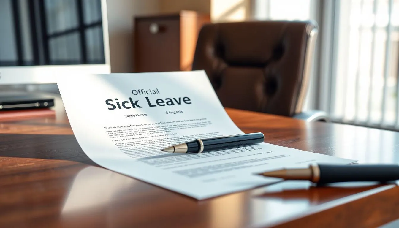 Komponen Penting dalam Surat Izin Kerja Karena Sakit (c) Ilustrasi AI