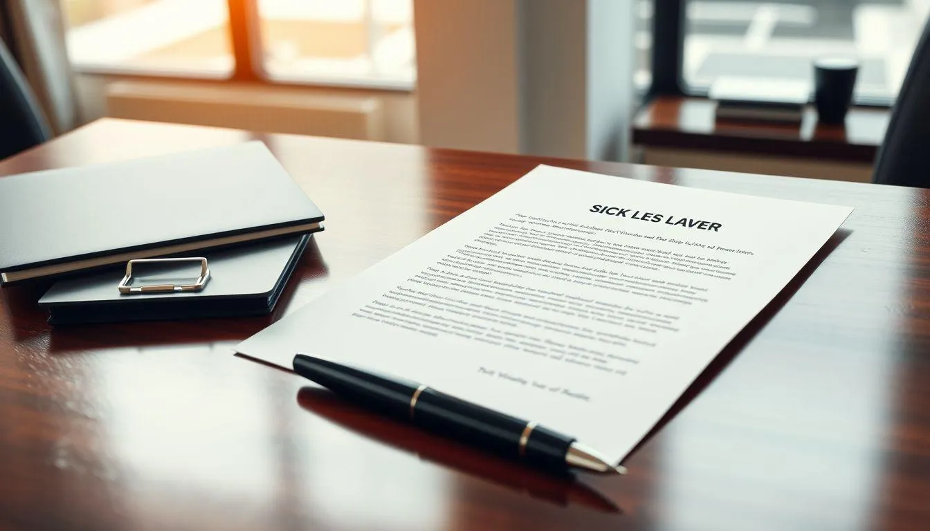 Format Penulisan Surat Izin Kerja Karena Sakit (c) Ilustrasi AI