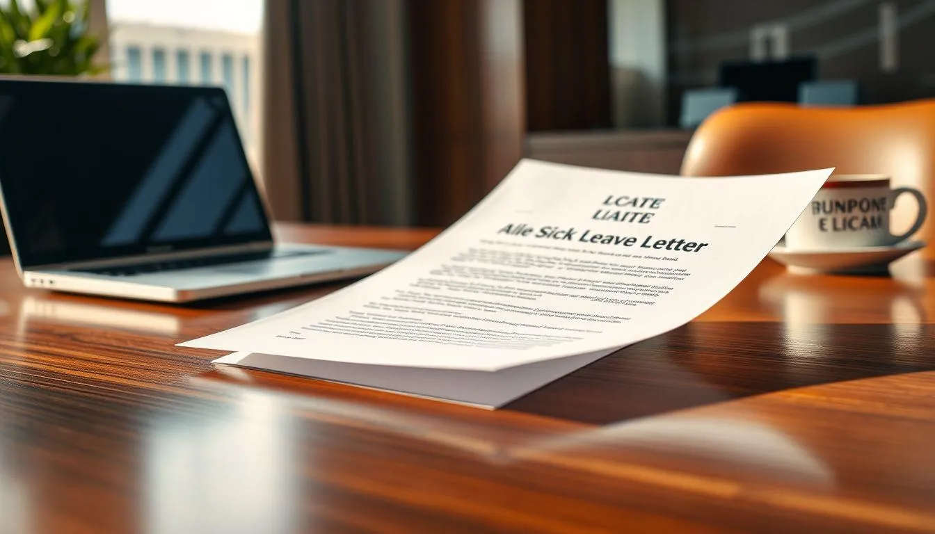 Contoh Surat Izin Kerja Karena Sakit untuk Berbagai Situasi (c) Ilustrasi AI